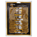 Chocolate-Gold - Front - Grafters Round 140cm Boot Laces (Pack Of 12)