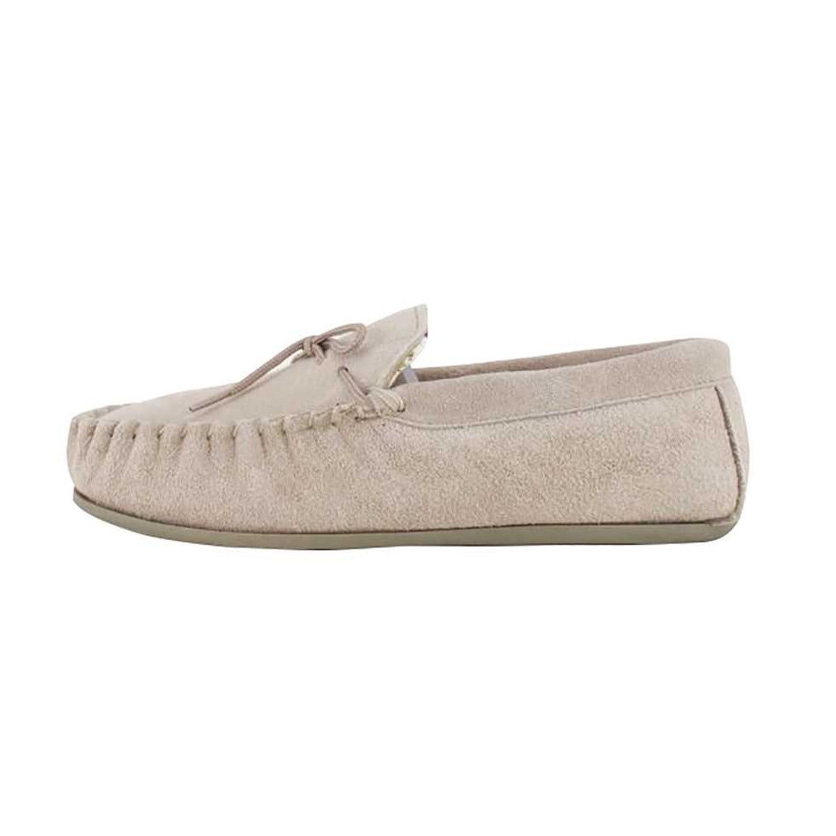 Stone - Back - Mokkers Womens-Ladies Lily Slip On Slippers