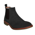 Black - Front - Roamers Mens Casual Gusset Boots