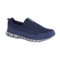 Navy - Front - Dek Superlight Adults-Unisex Neptune Slip On Trainers