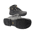 Black - Lifestyle - Grafters Mens Super Wide EEEE Fitting Safety Boots