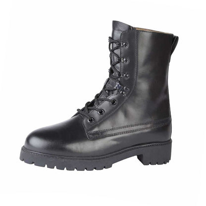 Black - Back - Grafters Mens Assault 2.0 Leather Boots