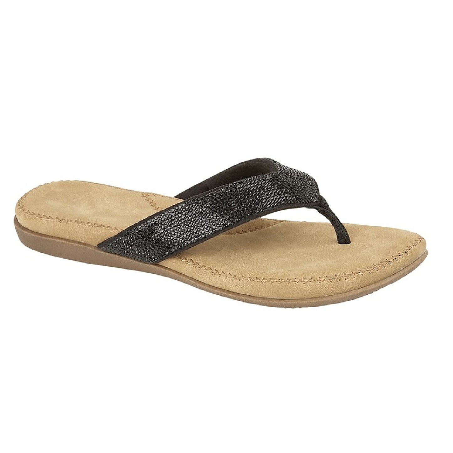 Black - Front - Cipriata Womens-Ladies Alcee Diamante Sandals