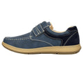 Navy - Lifestyle - Scimitar Mens Touch Fastening Casual Shoe