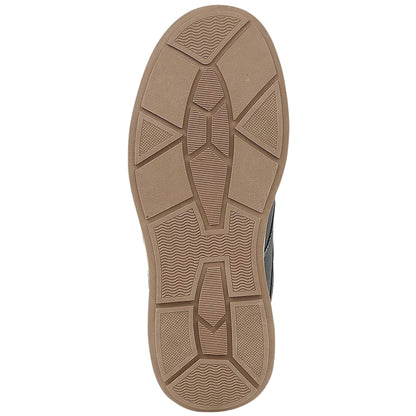 Navy - Pack Shot - Scimitar Mens Touch Fastening Casual Shoe