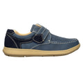 Navy - Back - Scimitar Mens Touch Fastening Casual Shoe