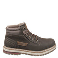 Dark Brown - Back - Route 21 Mens 6 Eyelet Ankle Boot