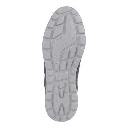 Black - Side - Dek Mens Memory Foam Slip On Shoes