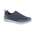 Navy - Front - Dek Mens Memory Foam Slip On Shoes