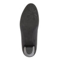 Black - Back - Boulevard Womens-Ladies PU Leather Plain Court Shoe (45mm Heel)