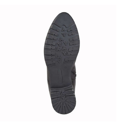 Black - Back - Cipriata Womens-Ladies Silvia Leather High Leg Boots