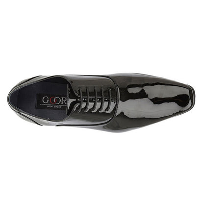 Black - Back - Goor Mens 5 Blind Eye Oxford Shoe