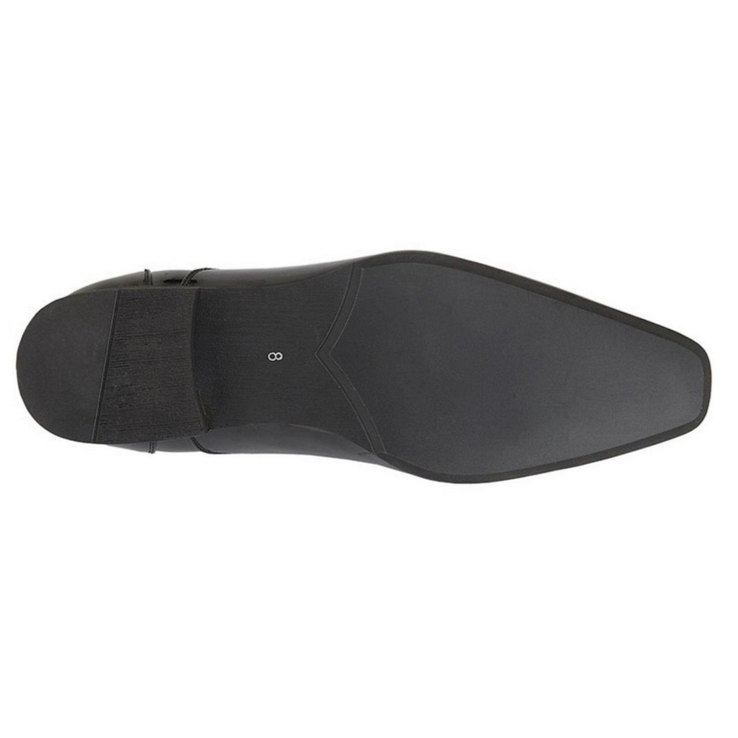 Black - Side - Goor Mens 5 Blind Eye Oxford Shoe