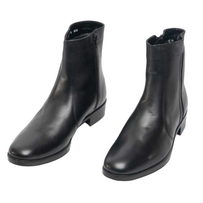Black - Lifestyle - Scimitar Mens Inside Zip Lined Resin Sole Boots