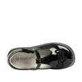 Black Patent - Lifestyle - Boulevard Girls Touch Fastening T Bar Shoes