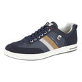 Navy - Front - Route 21 Mens 7-Eye Casual Trainers