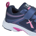 Navy-Fuchsia - Back - Dek Womens-Ladies Skye Trainers