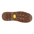 Dark Brown - Back - Grafters Mens Safety Leather Dealer Boots