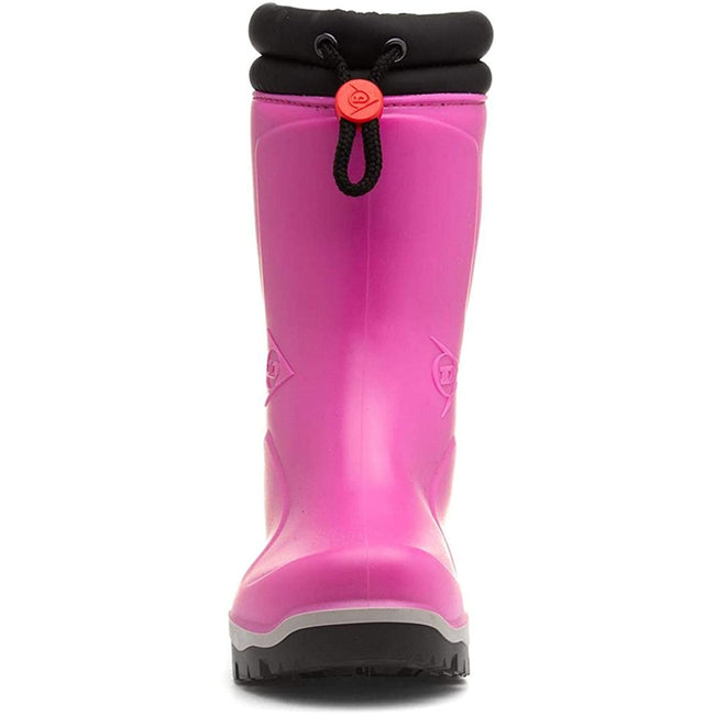 Pink-Black - Lifestyle - Dunlop Childrens-Kids Blizzard Ski Boots - Snow Boots