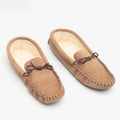 Taupe - Lifestyle - Mokkers Mens Jake Suede Moccasin Slippers