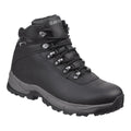 Black - Side - Hi-Tec Mens Eurotrek Lite Leather Walking Boots