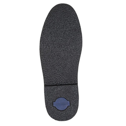 Black - Back - Roamers Mens Suede Desert Boots