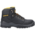 Black-Yellow - Back - Caterpillar Mens, Mens Striver Leather Safety Boots