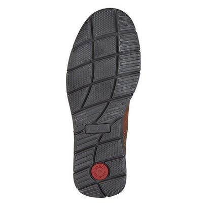 Brown - Back - IMAC Mens Casual Leather Shoes