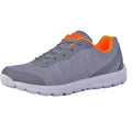 Grey-Orange - Front - Dek Unisex Adult Hyde Park Trainers