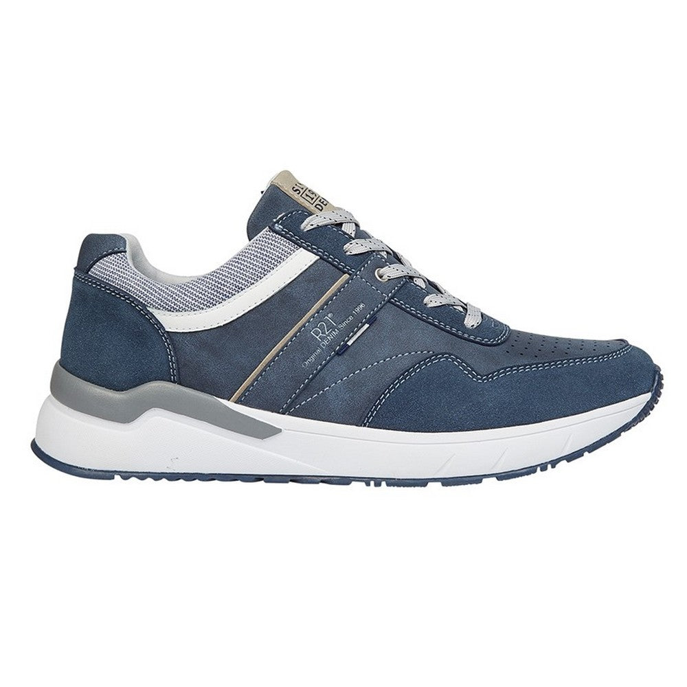 Navy - Back - R21 Mens Trainers