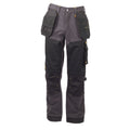 Black - Front - Dewalt Mens Memphis Stretch Slim Work Trousers
