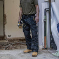 Black - Back - Dewalt Mens Pro Tradesman Work Trousers