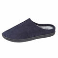 Navy - Front - Zedzzz Mens Alex Slippers