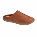 Tan - Back - Zedzzz Mens Alex Slippers