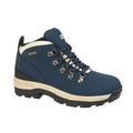 Navy - Front - Johnscliffe Womens-Ladies Trek Leather Hiking Boots