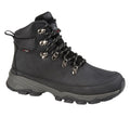 Black - Front - Johnscliffe Mens Edge 2 Leather Hiking Boots
