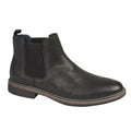 Black - Front - Goor Mens Leather Lined Chelsea Boots