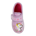 Lilac - Side - Sleepers Girls Mystique Unicorn Slippers