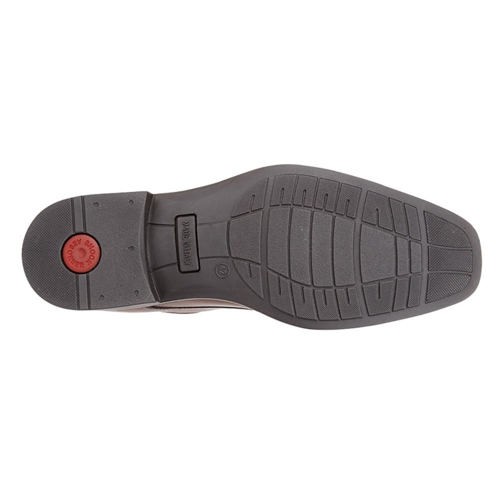 Black - Back - IMAC Mens Leather Oxfords