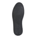 Black - Back - Mod Comfys Womens-Ladies Softie Leather Casual Shoes