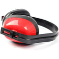 Black-Red - Back - Grafters Unisex Adult Ear Defenders