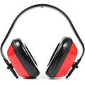 Black-Red - Front - Grafters Unisex Adult Ear Defenders