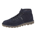 Navy - Front - Grafters Unisex Adult Heritage Suede Monkey Boots