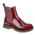 Burgundy - Front - Cipriata Womens-Ladies Jessica Ankle Boots