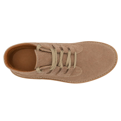 Dark Taupe - Lifestyle - Roamers Mens Ghillie Tie Real Suede Desert Boots