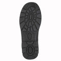Black - Back - Grafters Mens Leather Safety Shoes