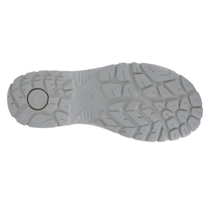 White - Front - Mod Comfys Womens-Ladies Leather Sports Sandals