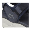 Navy - Back - PDQ Mens Webbed Sports Sandals