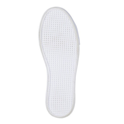 Grey - Back - Rdek Womens-Ladies Canvas Trainers