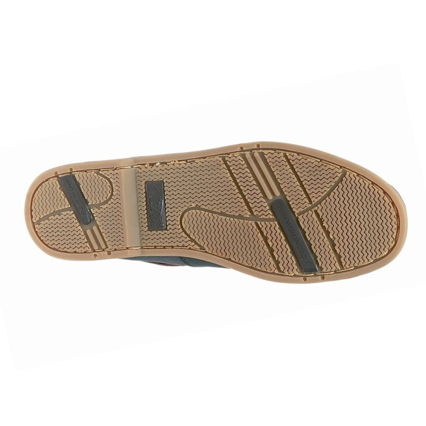 Brown - Side - Rdek Mens Leather Non Marking Moccasins